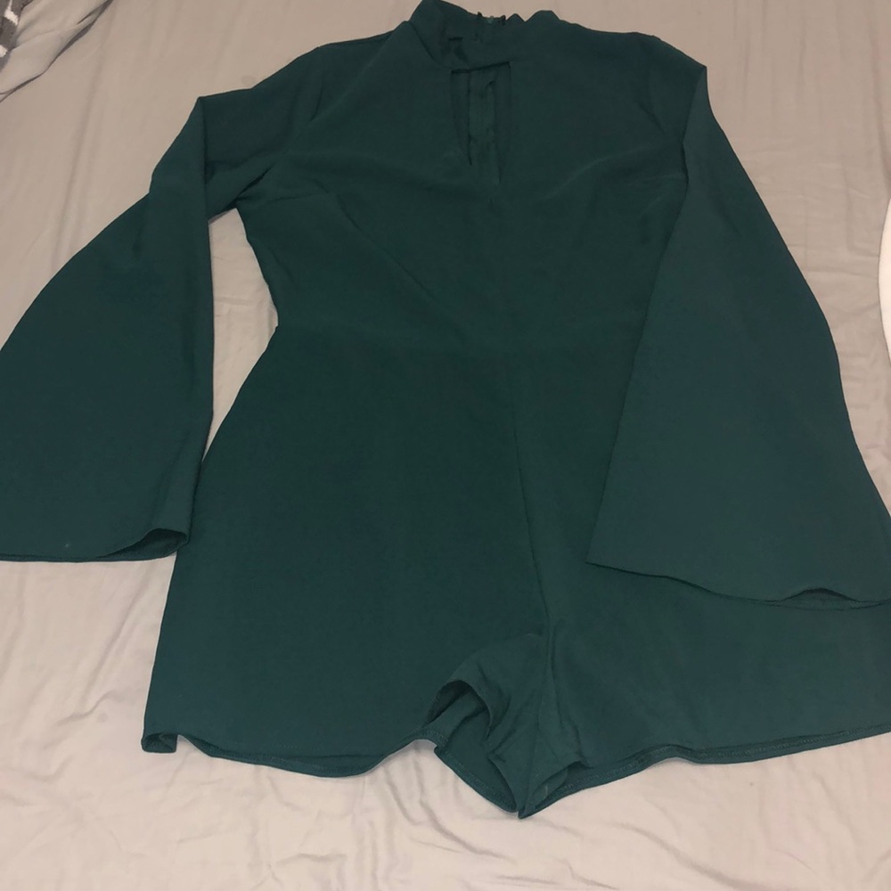 Long sleeve romper